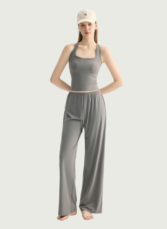 LuneFlow TCX42002 – Hauts de yoga sans couture en gros pour femmes – T-shirts de sport à manches longues respirants effet seconde peau pour le fitness et la course à pied