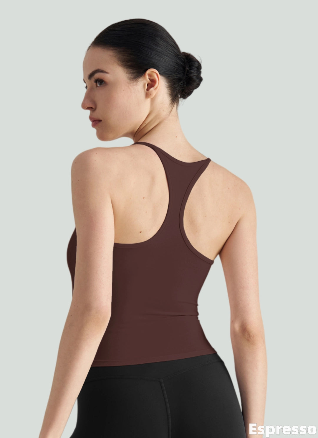 LuneFlow TCX42002 – Hauts de yoga sans couture en gros pour femmes – T-shirts de sport à manches longues respirants effet seconde peau pour le fitness et la course à pied