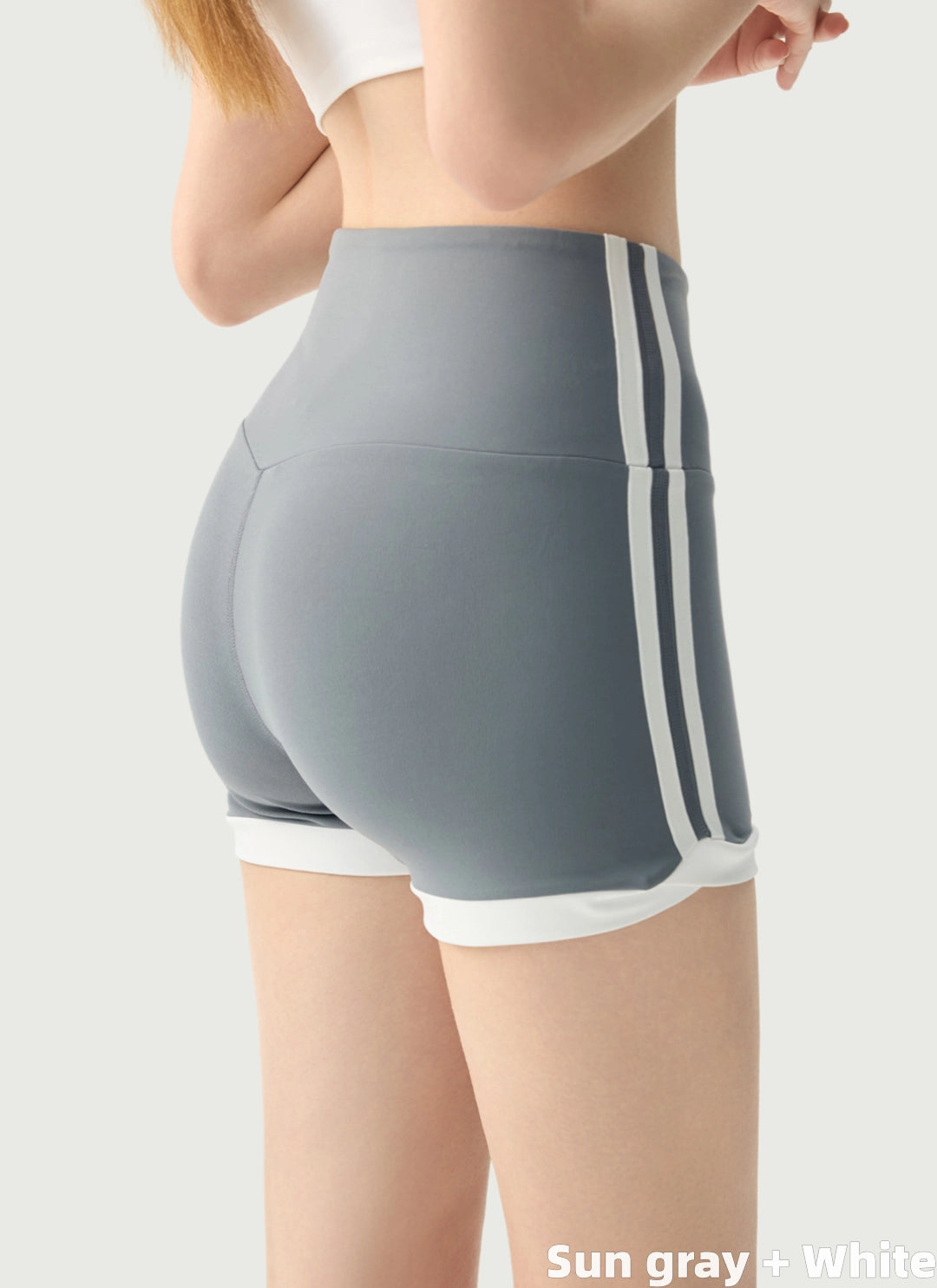 LuneFlow TCX42002 – Hauts de yoga sans couture en gros pour femmes – T-shirts de sport à manches longues respirants effet seconde peau pour le fitness et la course à pied