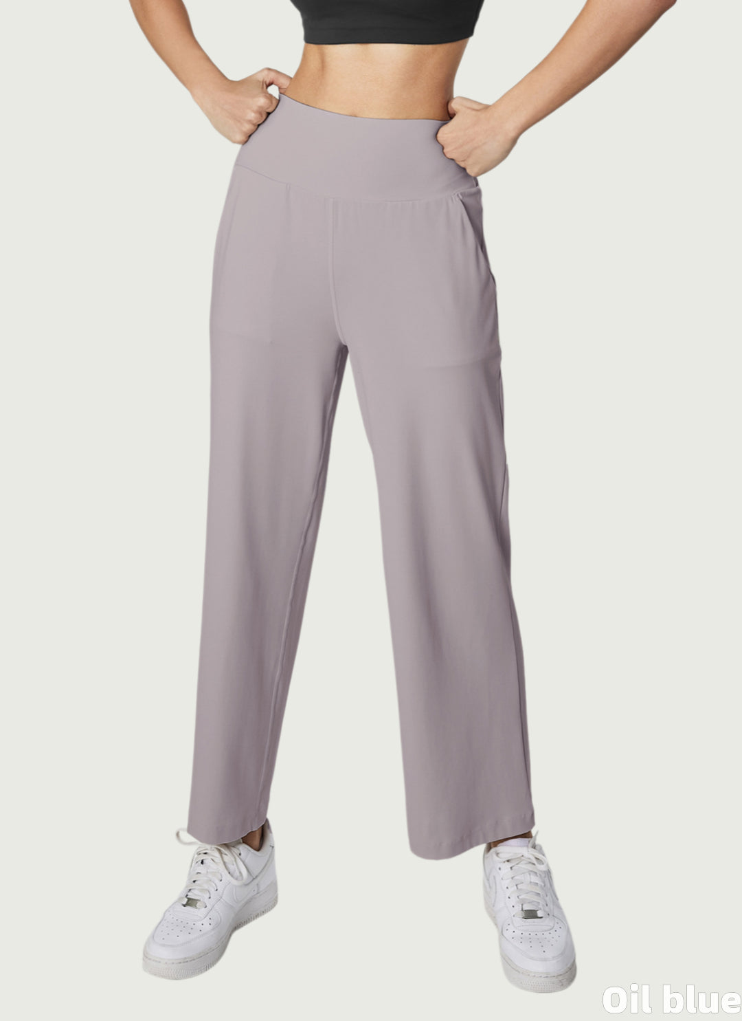 LuneFlow TCX42002 – Hauts de yoga sans couture en gros pour femmes – T-shirts de sport à manches longues respirants effet seconde peau pour le fitness et la course à pied