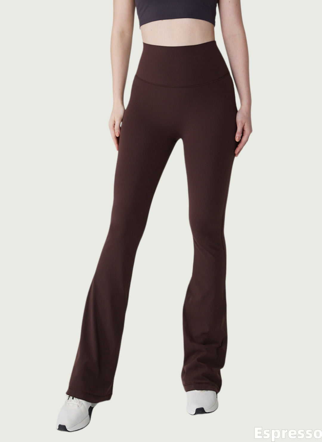 LuneFlow TCX42002 – Hauts de yoga sans couture en gros pour femmes – T-shirts de sport à manches longues respirants effet seconde peau pour le fitness et la course à pied
