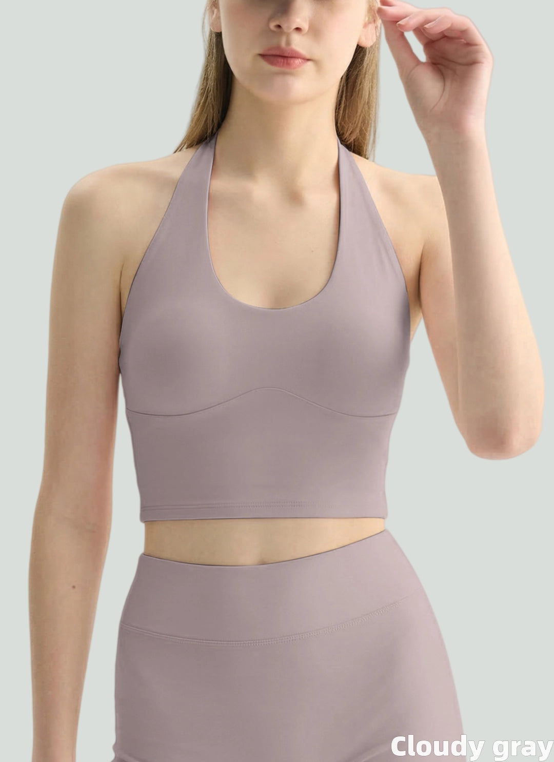 LuneFlow TCX42002 – Hauts de yoga sans couture en gros pour femmes – T-shirts de sport à manches longues respirants effet seconde peau pour le fitness et la course à pied