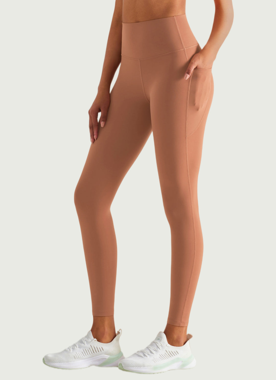 LuneFlow TCX42002 – Hauts de yoga sans couture en gros pour femmes – T-shirts de sport à manches longues respirants effet seconde peau pour le fitness et la course à pied