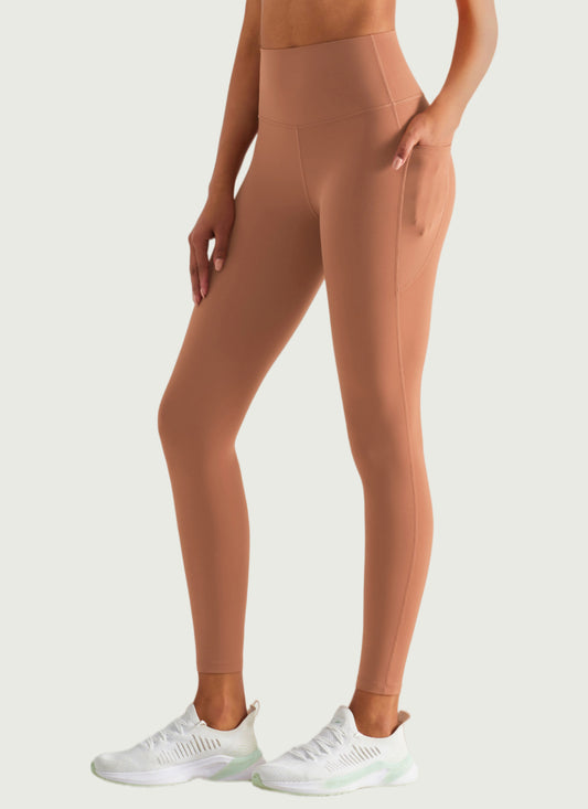 AD NULS Double-Sided Brushed High-Waist Leggings TCK1429