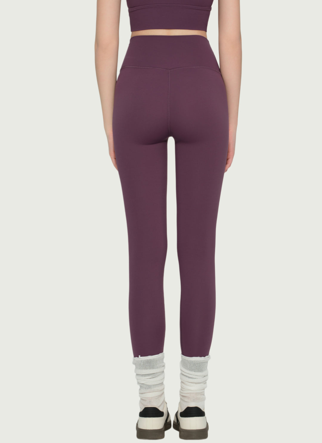 LuneFlow TCX42002 – Hauts de yoga sans couture en gros pour femmes – T-shirts de sport à manches longues respirants effet seconde peau pour le fitness et la course à pied