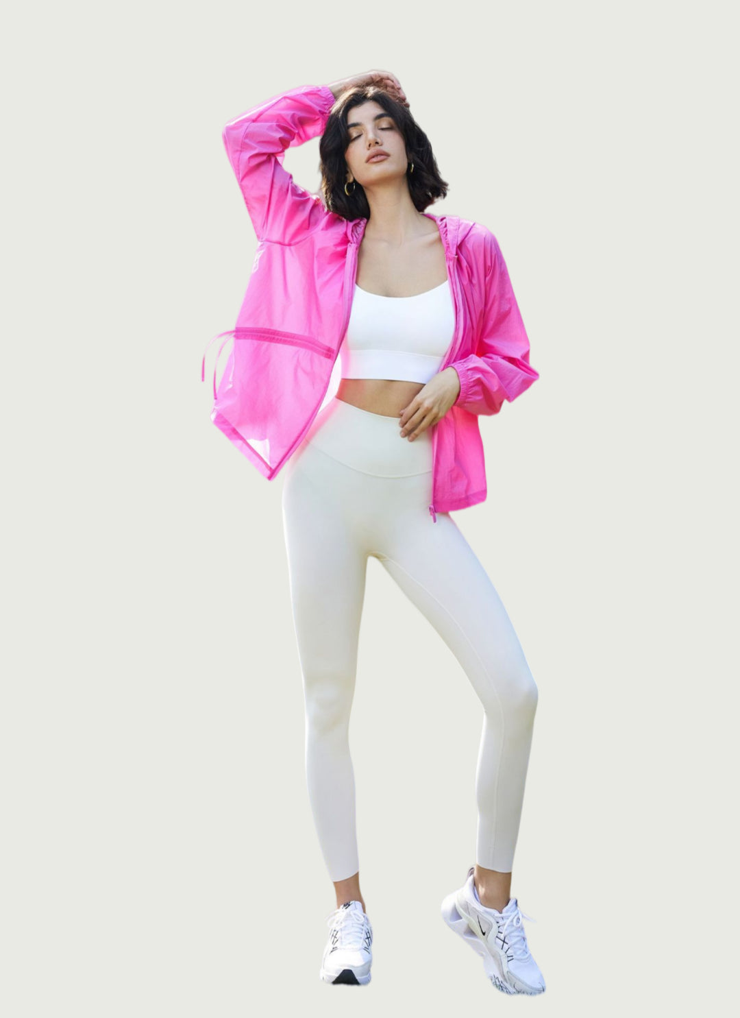 LuneFlow TCX42002 – Hauts de yoga sans couture en gros pour femmes – T-shirts de sport à manches longues respirants effet seconde peau pour le fitness et la course à pied