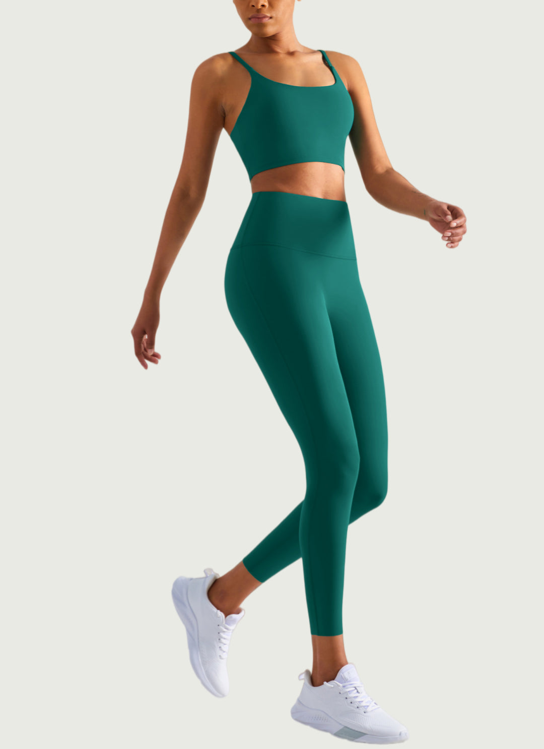 LuneFlow TCX42002 – Hauts de yoga sans couture en gros pour femmes – T-shirts de sport à manches longues respirants effet seconde peau pour le fitness et la course à pied