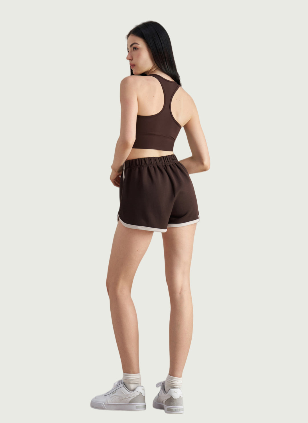 LuneFlow TCX42002 – Hauts de yoga sans couture en gros pour femmes – T-shirts de sport à manches longues respirants effet seconde peau pour le fitness et la course à pied