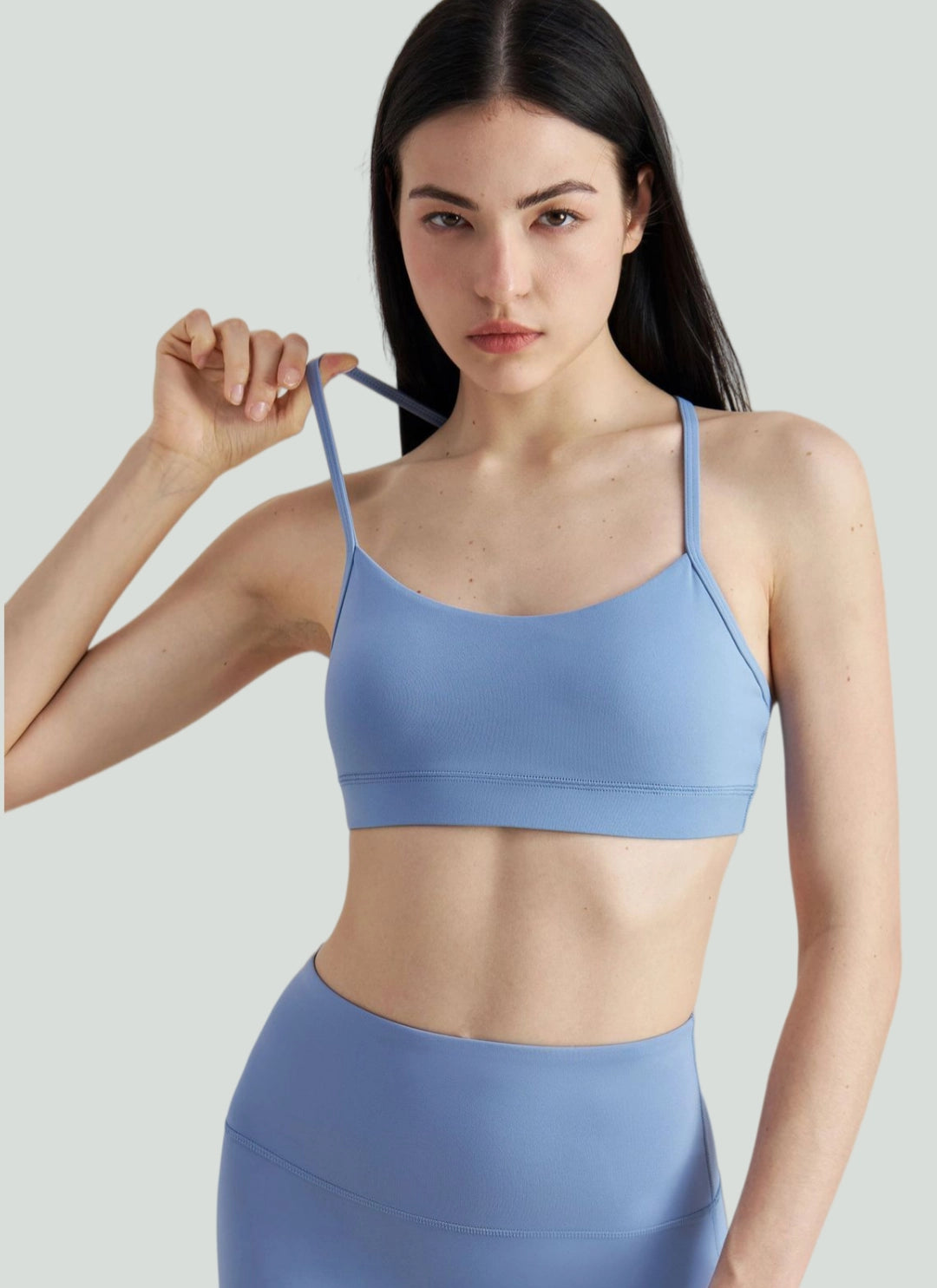 LuneFlow TCX42002 – Hauts de yoga sans couture en gros pour femmes – T-shirts de sport à manches longues respirants effet seconde peau pour le fitness et la course à pied
