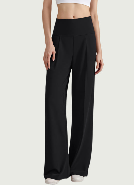 NULS Naked Feel High-Waist Wide Leg Pants TCK53004