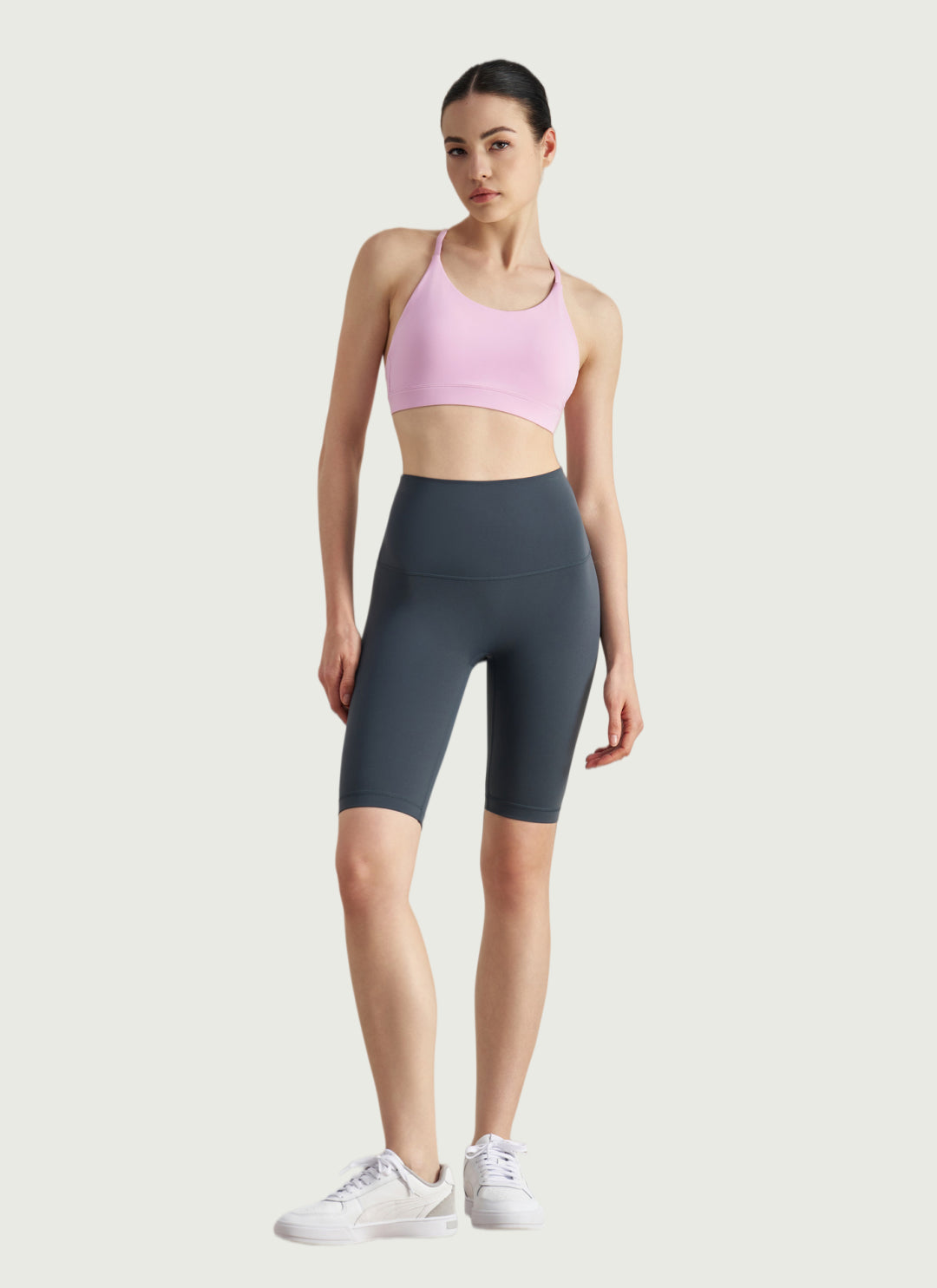 LuneFlow TCX42002 – Hauts de yoga sans couture en gros pour femmes – T-shirts de sport à manches longues respirants effet seconde peau pour le fitness et la course à pied