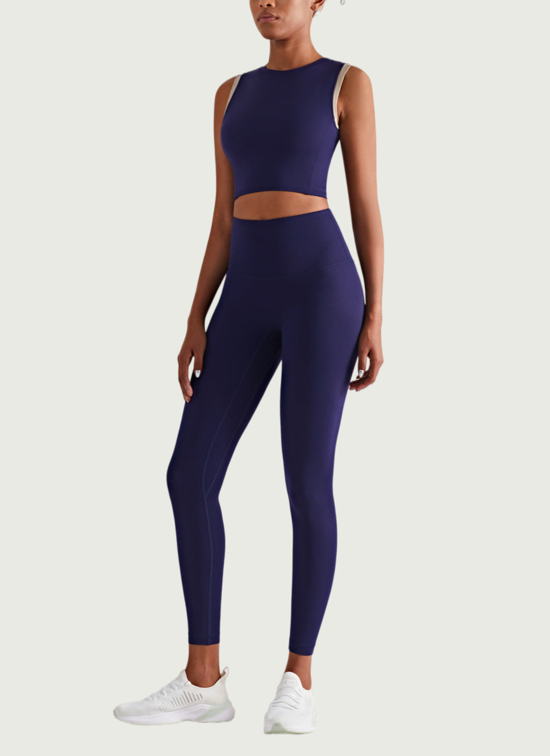 LuneFlow TCX42002 – Hauts de yoga sans couture en gros pour femmes – T-shirts de sport à manches longues respirants effet seconde peau pour le fitness et la course à pied
