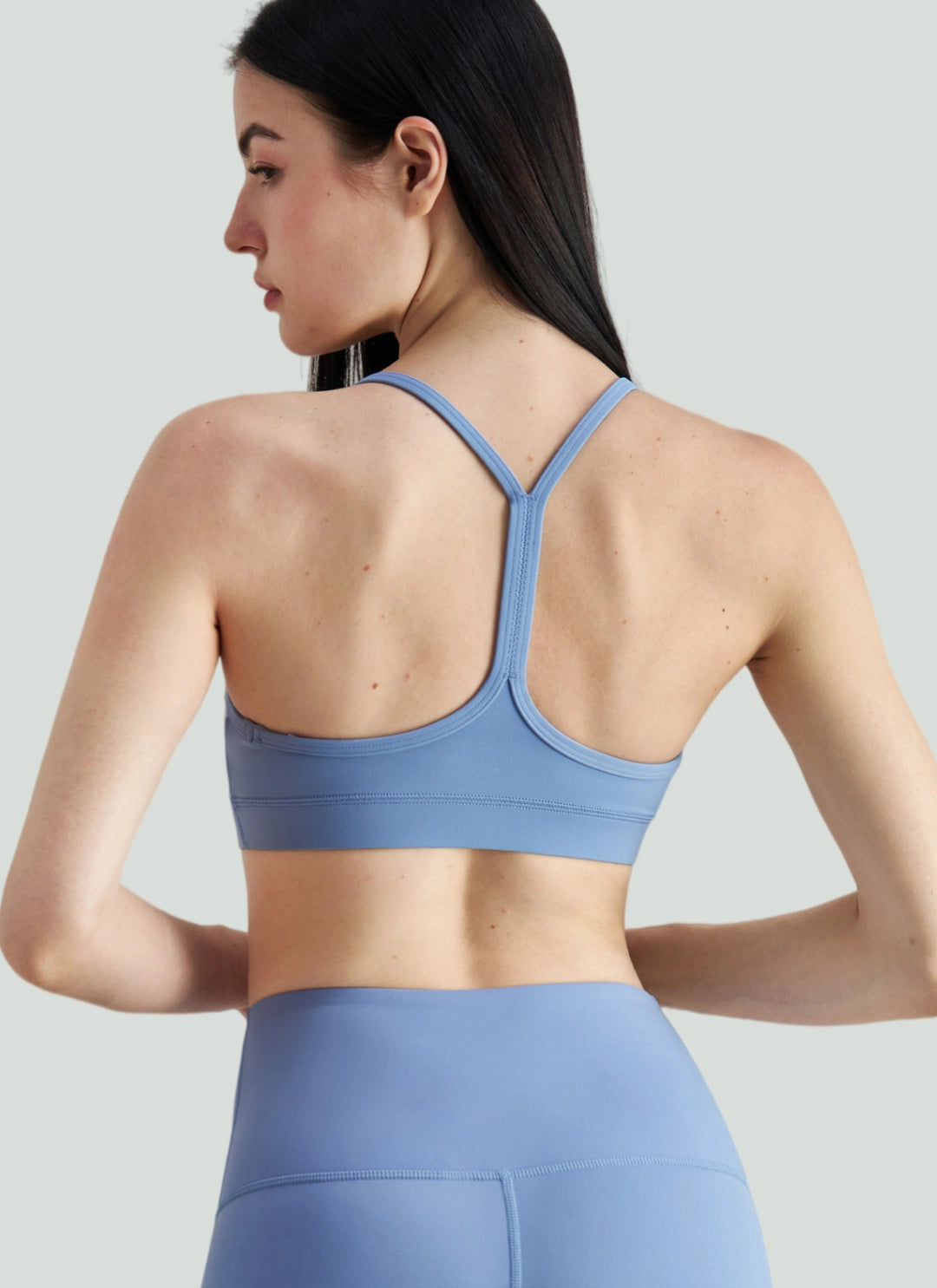 LuneFlow TCX42002 – Hauts de yoga sans couture en gros pour femmes – T-shirts de sport à manches longues respirants effet seconde peau pour le fitness et la course à pied