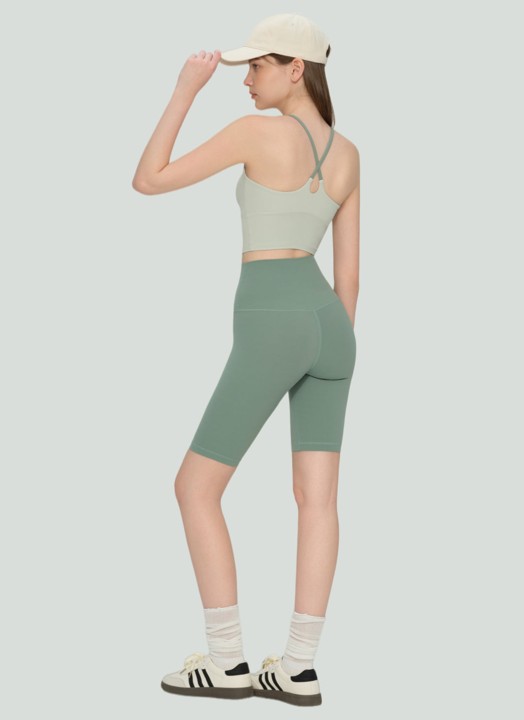 LuneFlow TCX42002 – Hauts de yoga sans couture en gros pour femmes – T-shirts de sport à manches longues respirants effet seconde peau pour le fitness et la course à pied