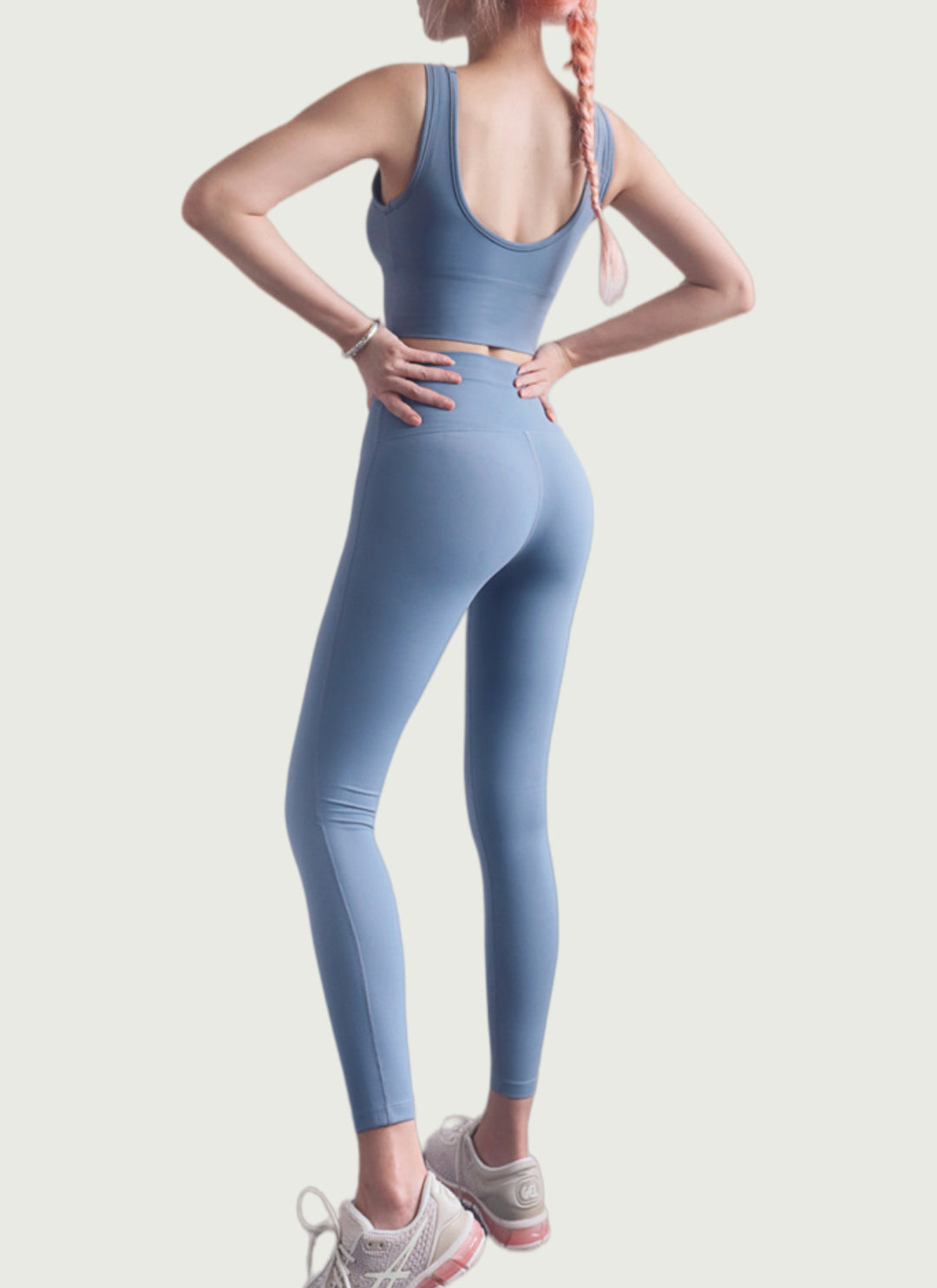LuneFlow TCX42002 – Hauts de yoga sans couture en gros pour femmes – T-shirts de sport à manches longues respirants effet seconde peau pour le fitness et la course à pied