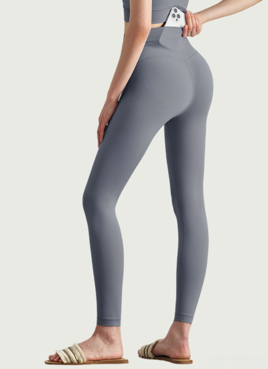 LuneFlow TCX42002 – Hauts de yoga sans couture en gros pour femmes – T-shirts de sport à manches longues respirants effet seconde peau pour le fitness et la course à pied