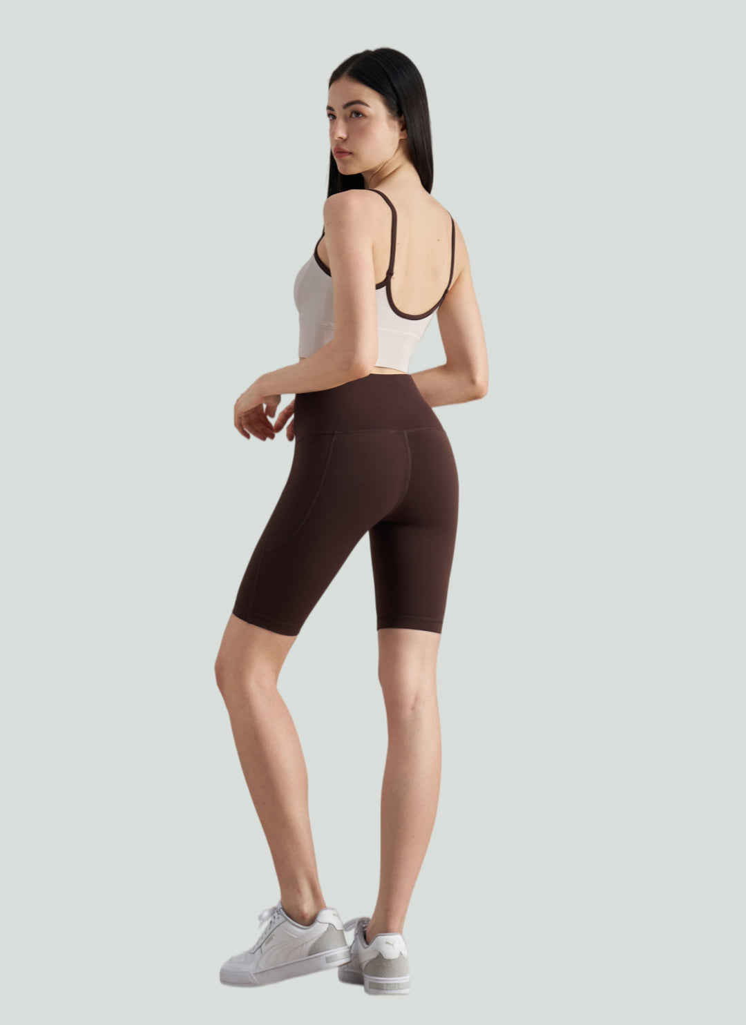 LuneFlow TCX42002 – Hauts de yoga sans couture en gros pour femmes – T-shirts de sport à manches longues respirants effet seconde peau pour le fitness et la course à pied