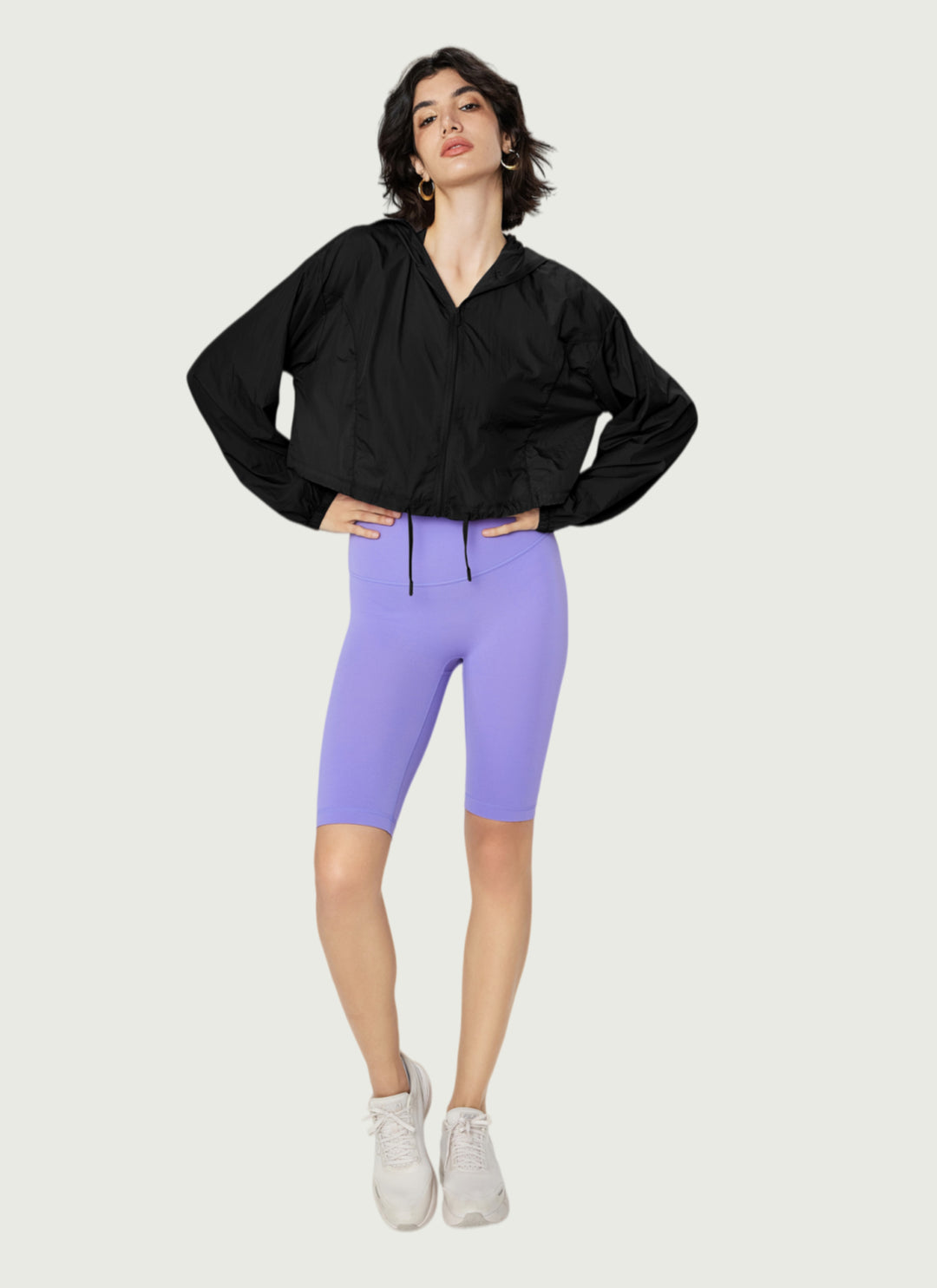 LuneFlow TCX42002 – Hauts de yoga sans couture en gros pour femmes – T-shirts de sport à manches longues respirants effet seconde peau pour le fitness et la course à pied