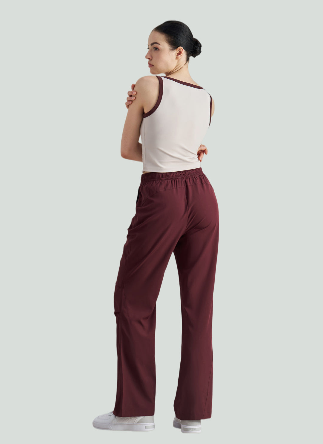 LuneFlow TCX42002 – Hauts de yoga sans couture en gros pour femmes – T-shirts de sport à manches longues respirants effet seconde peau pour le fitness et la course à pied
