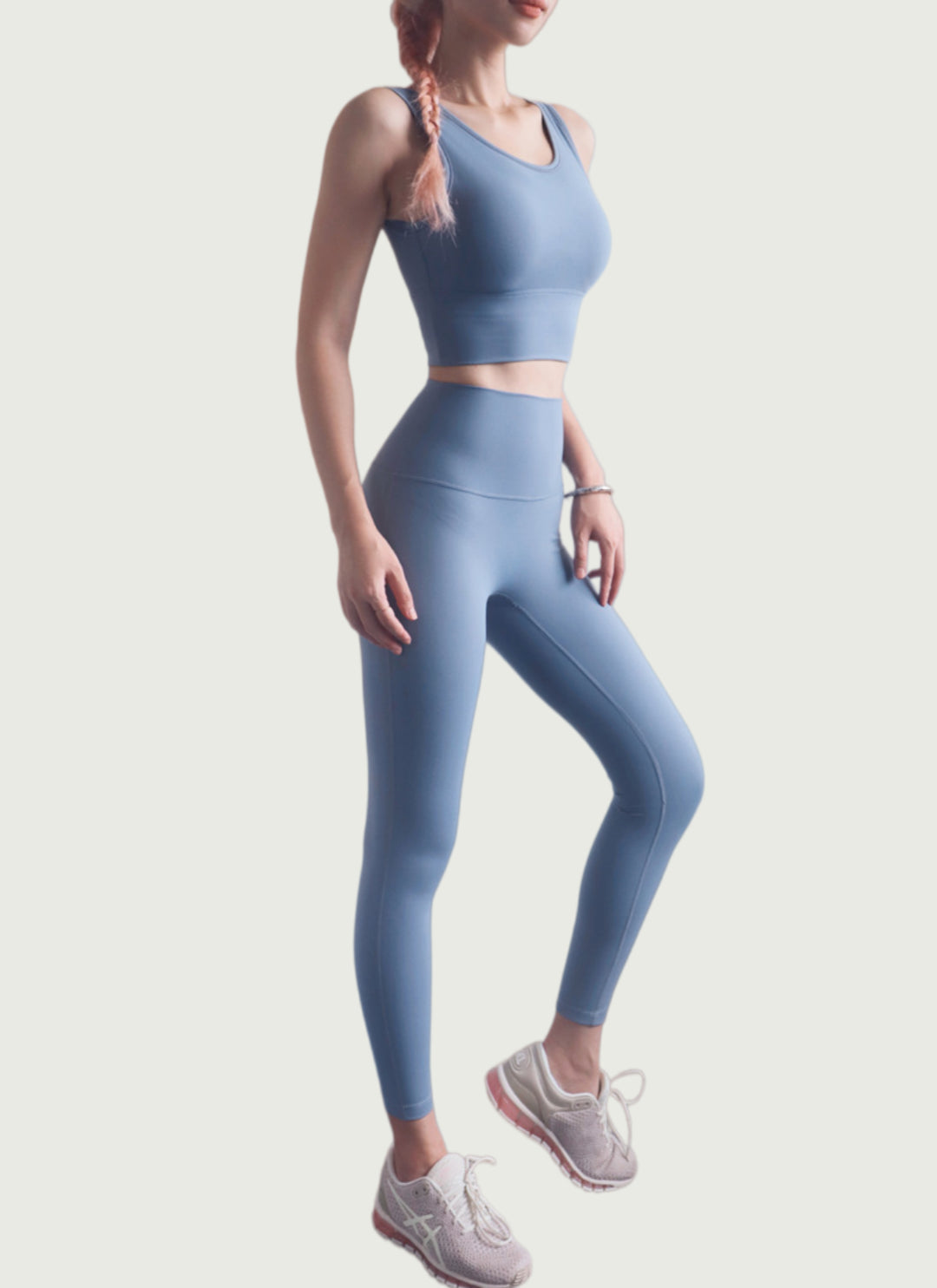 LuneFlow TCX42002 – Hauts de yoga sans couture en gros pour femmes – T-shirts de sport à manches longues respirants effet seconde peau pour le fitness et la course à pied