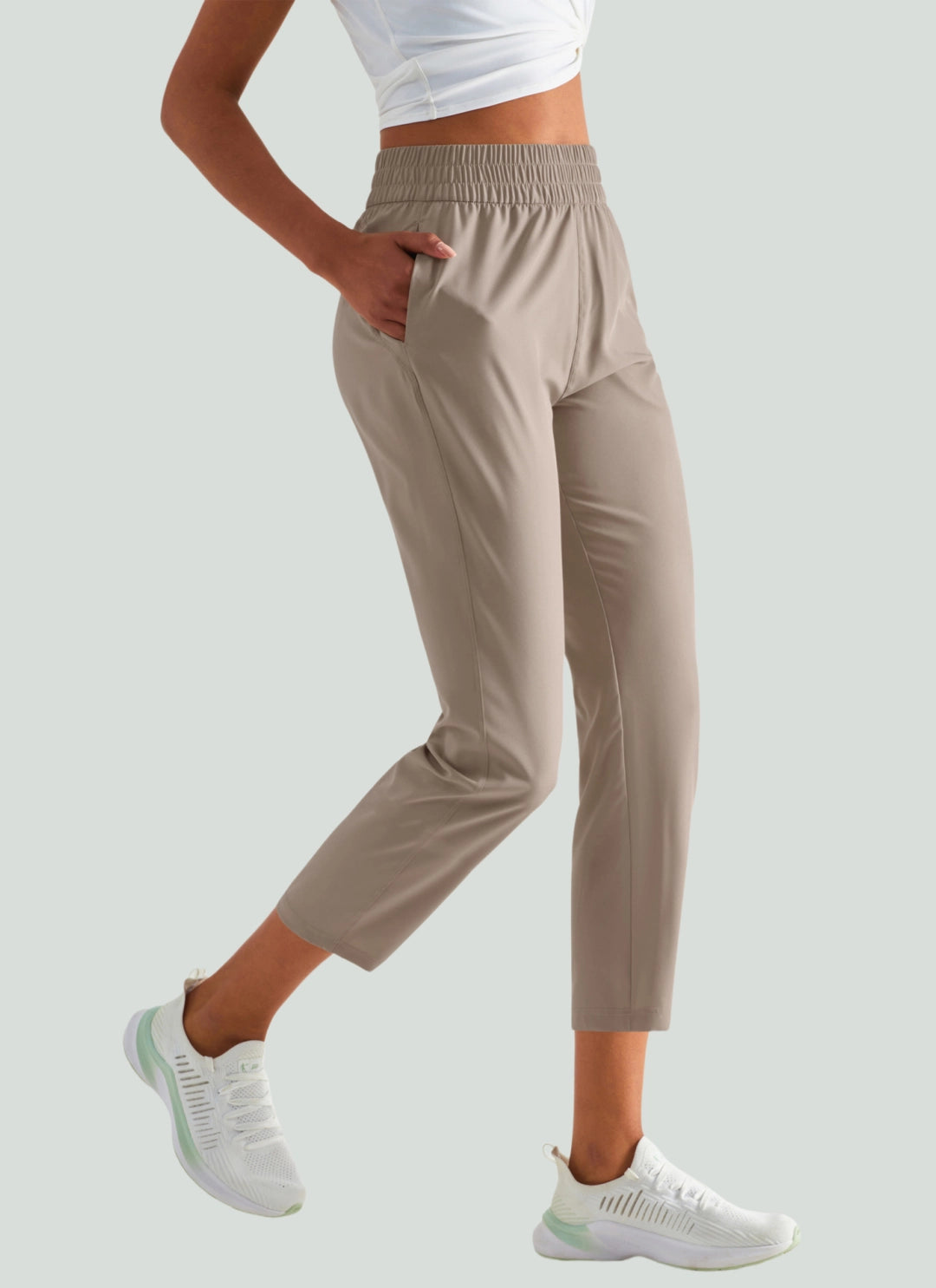 LuneFlow TCX42002 – Hauts de yoga sans couture en gros pour femmes – T-shirts de sport à manches longues respirants effet seconde peau pour le fitness et la course à pied