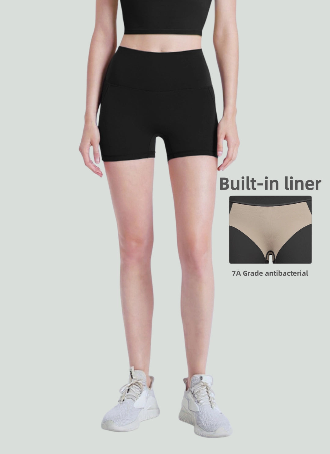 LuneFlow TCX42002 – Hauts de yoga sans couture en gros pour femmes – T-shirts de sport à manches longues respirants effet seconde peau pour le fitness et la course à pied