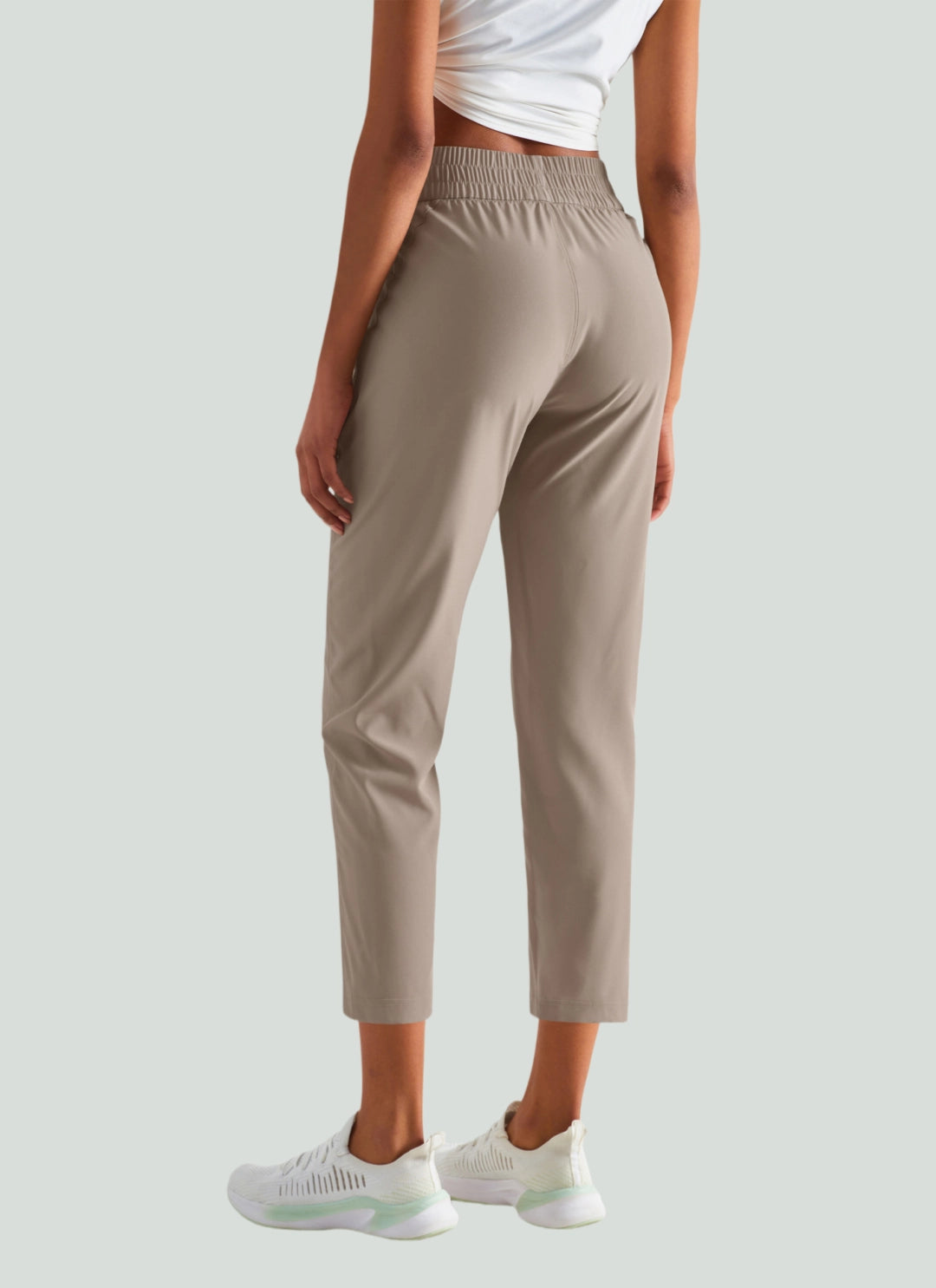 LuneFlow TCX42002 – Hauts de yoga sans couture en gros pour femmes – T-shirts de sport à manches longues respirants effet seconde peau pour le fitness et la course à pied