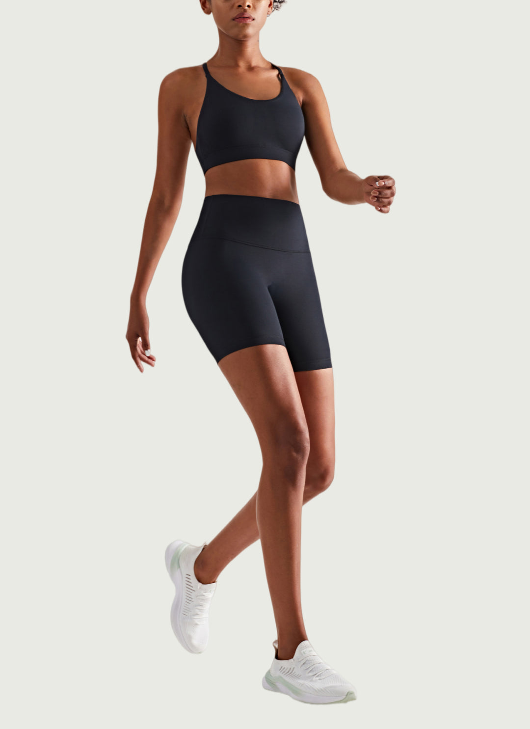 LuneFlow TCX42002 – Hauts de yoga sans couture en gros pour femmes – T-shirts de sport à manches longues respirants effet seconde peau pour le fitness et la course à pied