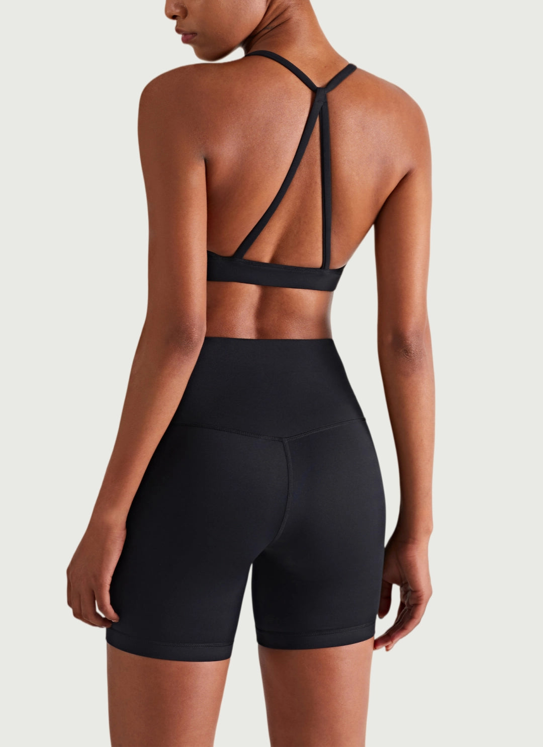 LuneFlow TCX42002 – Hauts de yoga sans couture en gros pour femmes – T-shirts de sport à manches longues respirants effet seconde peau pour le fitness et la course à pied