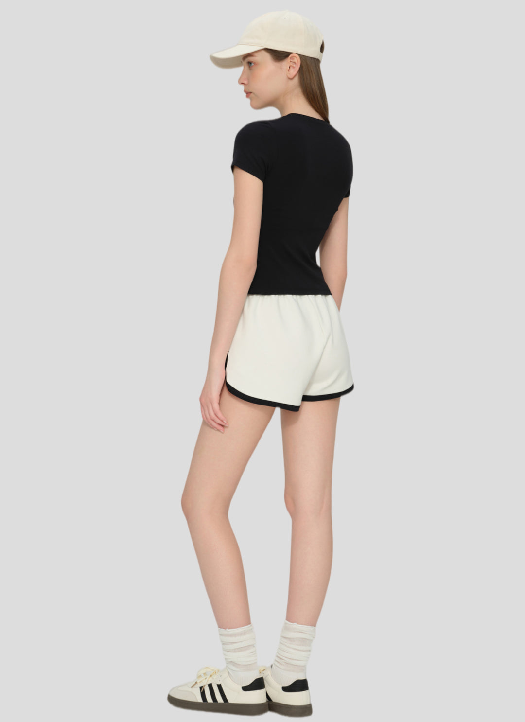 LuneFlow TCX42002 – Hauts de yoga sans couture en gros pour femmes – T-shirts de sport à manches longues respirants effet seconde peau pour le fitness et la course à pied