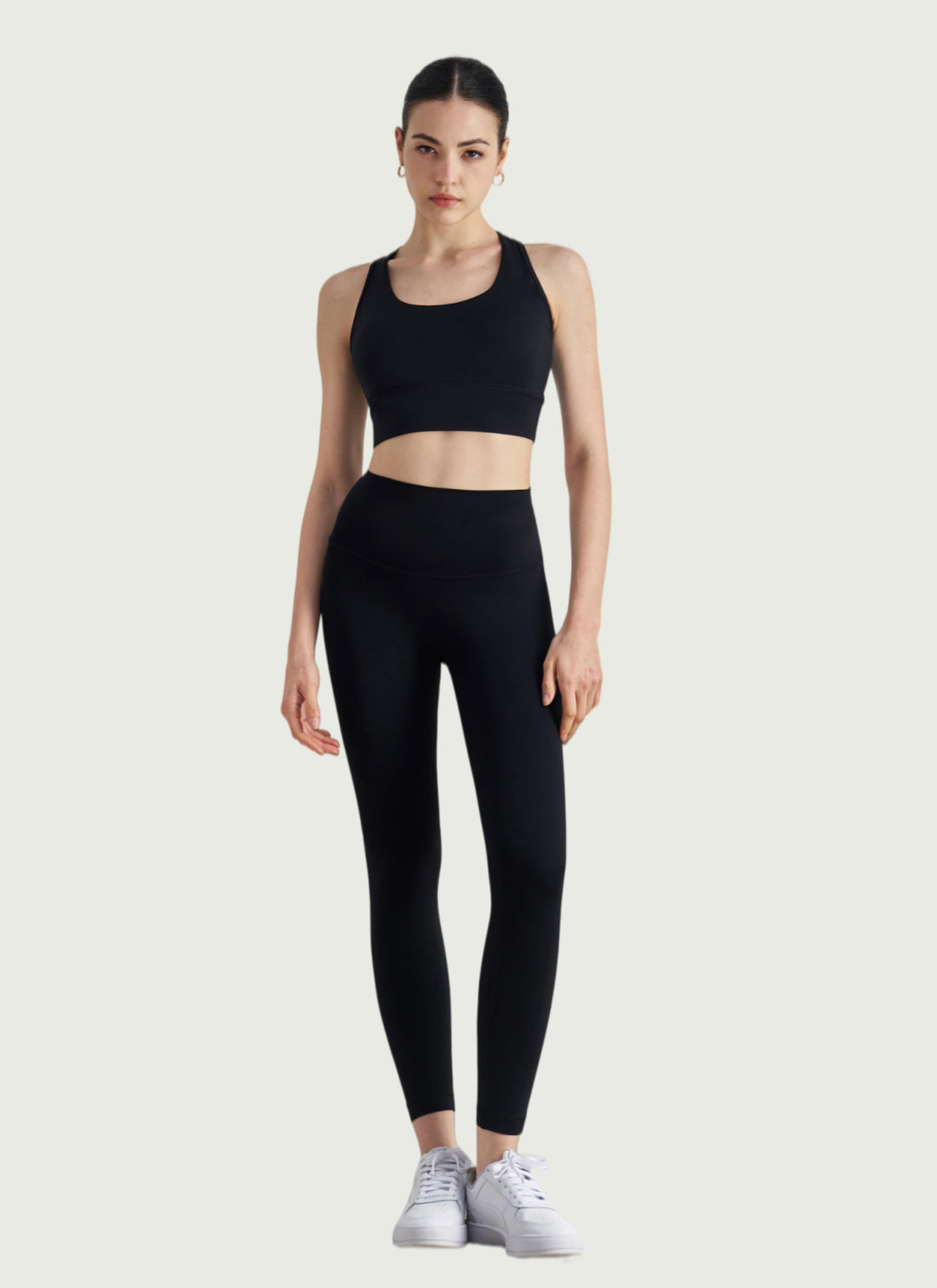 LuneFlow TCX42002 – Hauts de yoga sans couture en gros pour femmes – T-shirts de sport à manches longues respirants effet seconde peau pour le fitness et la course à pied