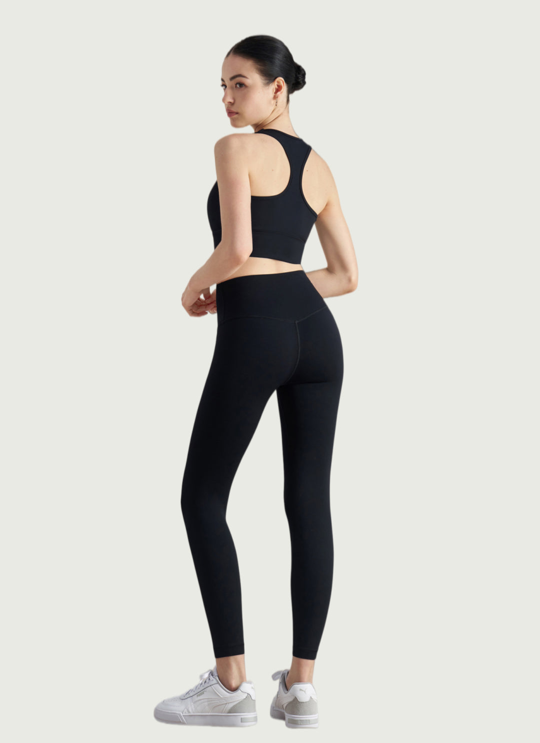 LuneFlow TCX42002 – Hauts de yoga sans couture en gros pour femmes – T-shirts de sport à manches longues respirants effet seconde peau pour le fitness et la course à pied