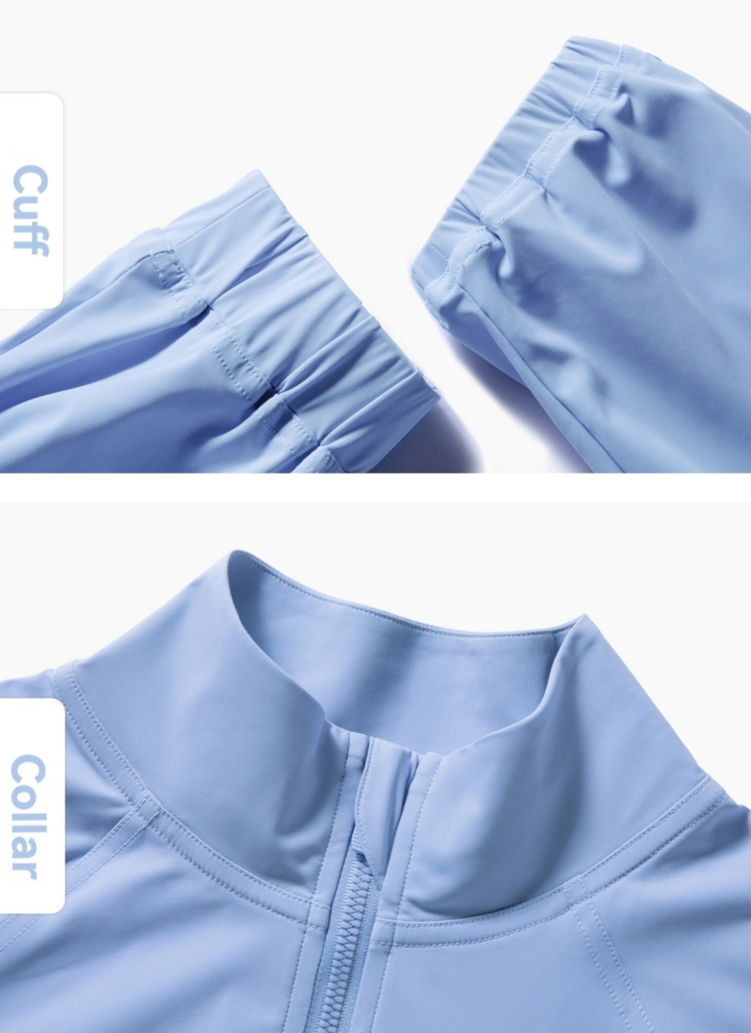 LuneFlow TCX42002 – Hauts de yoga sans couture en gros pour femmes – T-shirts de sport à manches longues respirants effet seconde peau pour le fitness et la course à pied