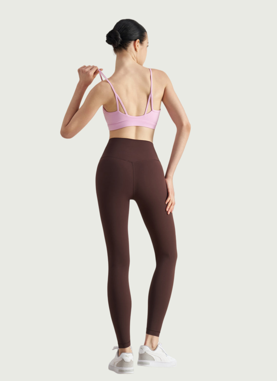 LuneFlow TCX42002 – Hauts de yoga sans couture en gros pour femmes – T-shirts de sport à manches longues respirants effet seconde peau pour le fitness et la course à pied