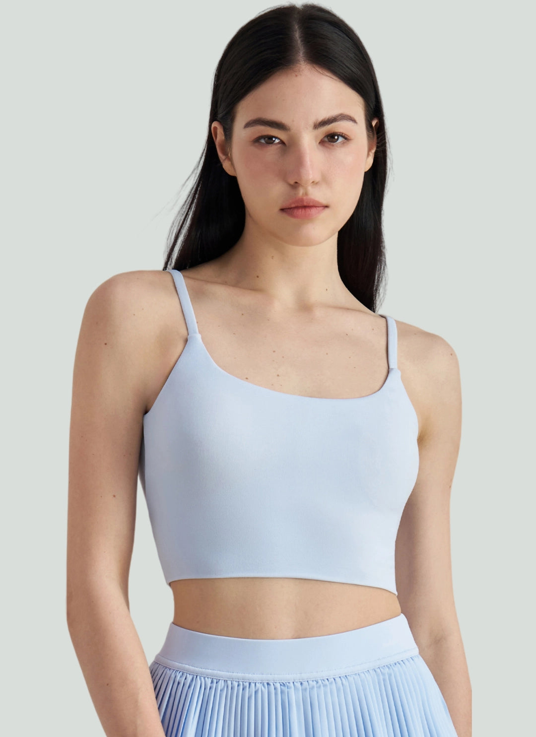 LuneFlow TCX42002 – Hauts de yoga sans couture en gros pour femmes – T-shirts de sport à manches longues respirants effet seconde peau pour le fitness et la course à pied