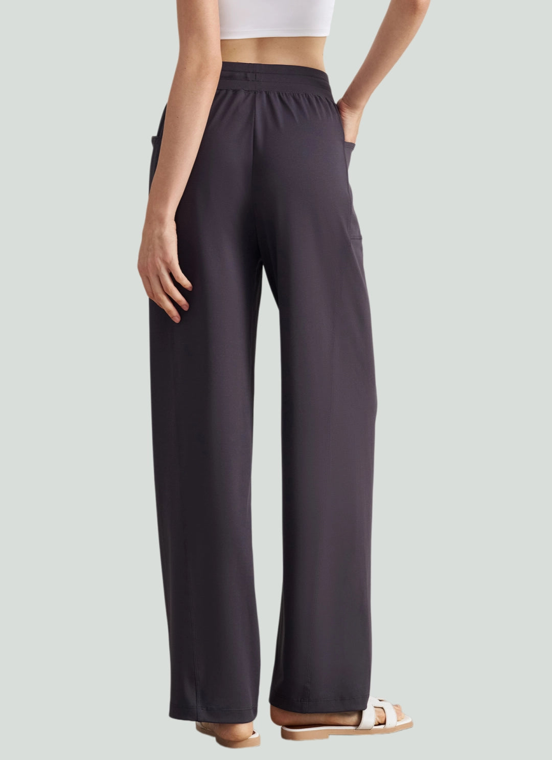 LuneFlow TCX42002 – Hauts de yoga sans couture en gros pour femmes – T-shirts de sport à manches longues respirants effet seconde peau pour le fitness et la course à pied