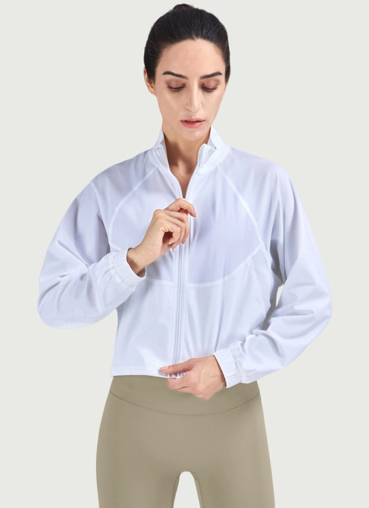 LuneFlow TCX42002 Großhandel Nahtlose Yoga-Oberteile für Damen – Atmungsaktive „Naked Feeling“ Langarm-Workout-Shirts für Fitness & Running
