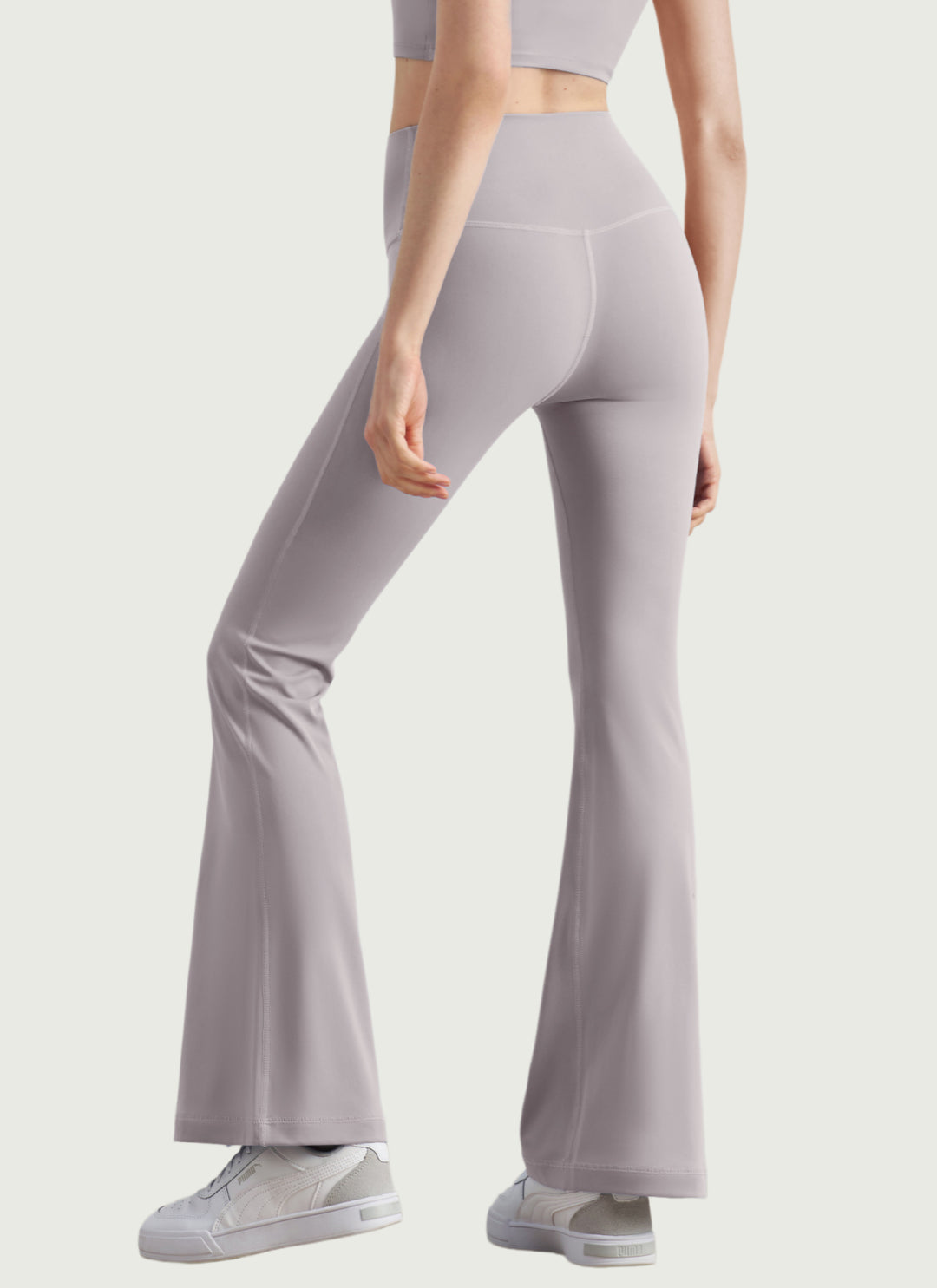 LuneFlow TCX42002 – Hauts de yoga sans couture en gros pour femmes – T-shirts de sport à manches longues respirants effet seconde peau pour le fitness et la course à pied
