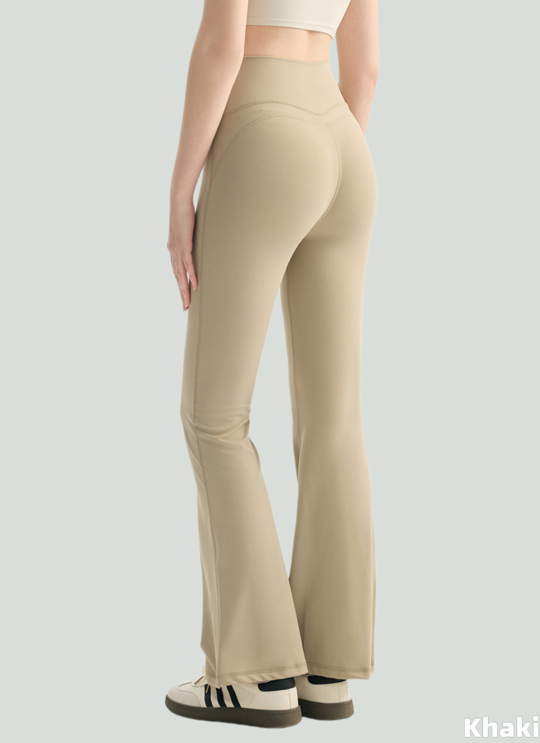LuneFlow TCX42002 – Hauts de yoga sans couture en gros pour femmes – T-shirts de sport à manches longues respirants effet seconde peau pour le fitness et la course à pied