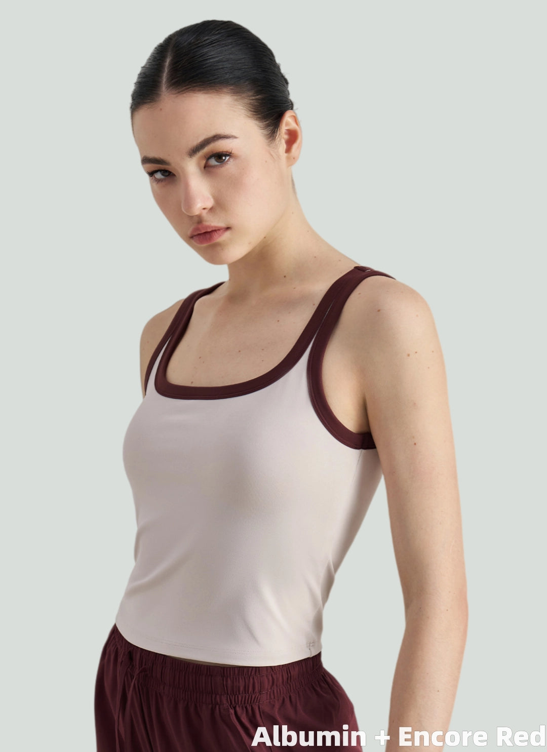 LuneFlow TCX42002 – Hauts de yoga sans couture en gros pour femmes – T-shirts de sport à manches longues respirants effet seconde peau pour le fitness et la course à pied
