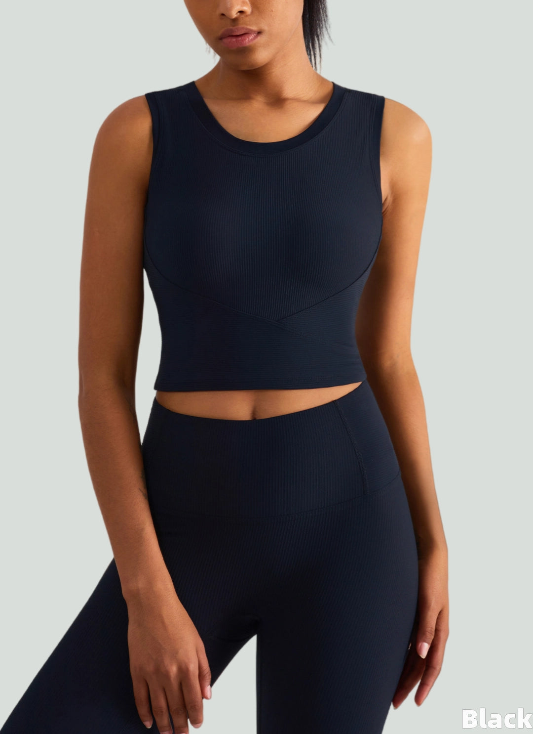 LuneFlow TCX42002 – Hauts de yoga sans couture en gros pour femmes – T-shirts de sport à manches longues respirants effet seconde peau pour le fitness et la course à pied
