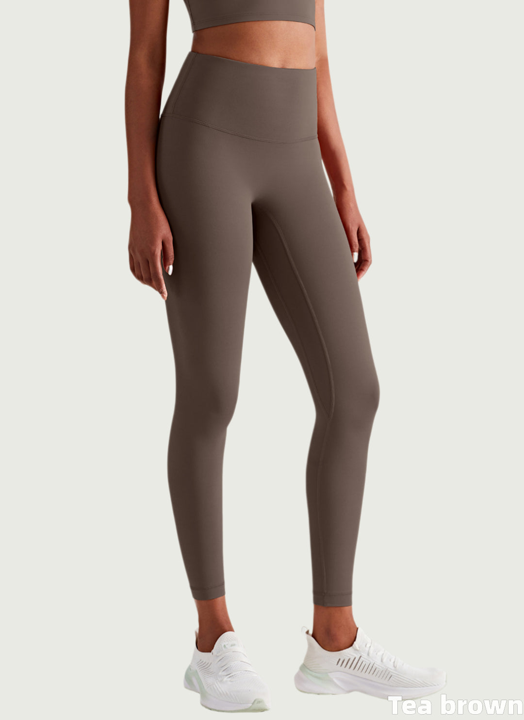LuneFlow TCX42002 – Hauts de yoga sans couture en gros pour femmes – T-shirts de sport à manches longues respirants effet seconde peau pour le fitness et la course à pied