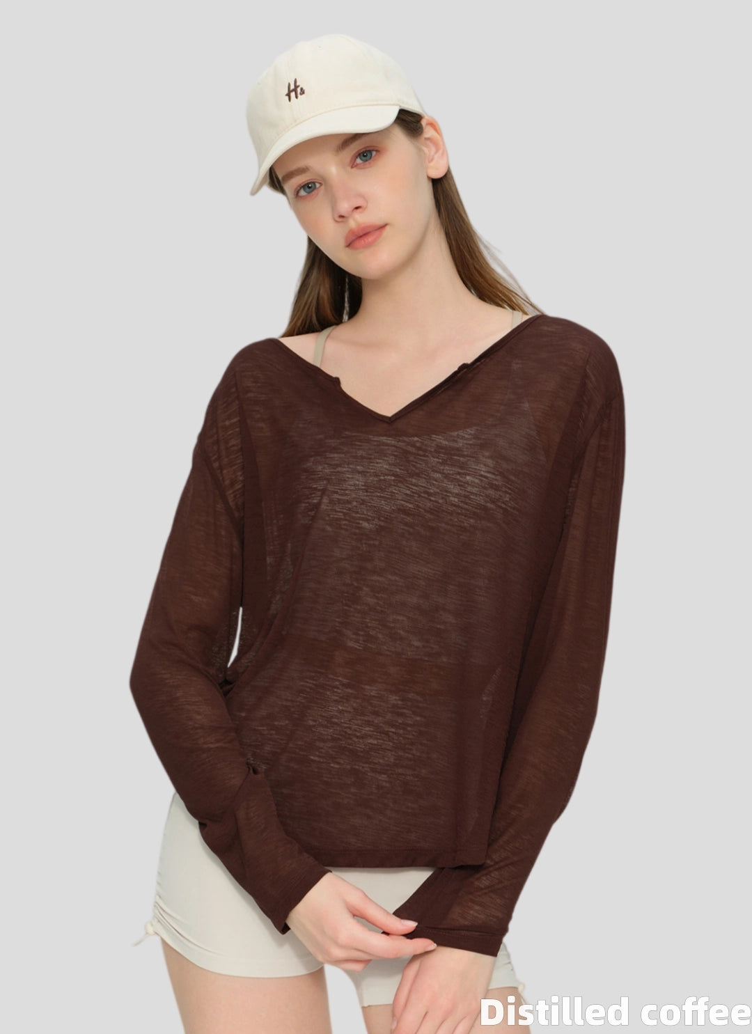 LuneFlow TCX42002 – Hauts de yoga sans couture en gros pour femmes – T-shirts de sport à manches longues respirants effet seconde peau pour le fitness et la course à pied
