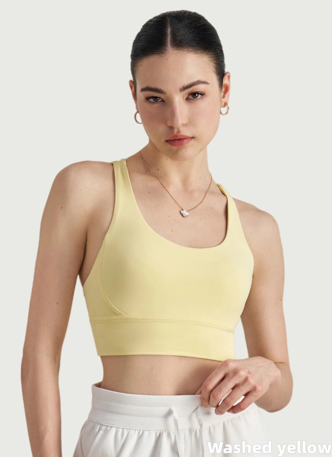 LuneFlow TCX42002 – Hauts de yoga sans couture en gros pour femmes – T-shirts de sport à manches longues respirants effet seconde peau pour le fitness et la course à pied