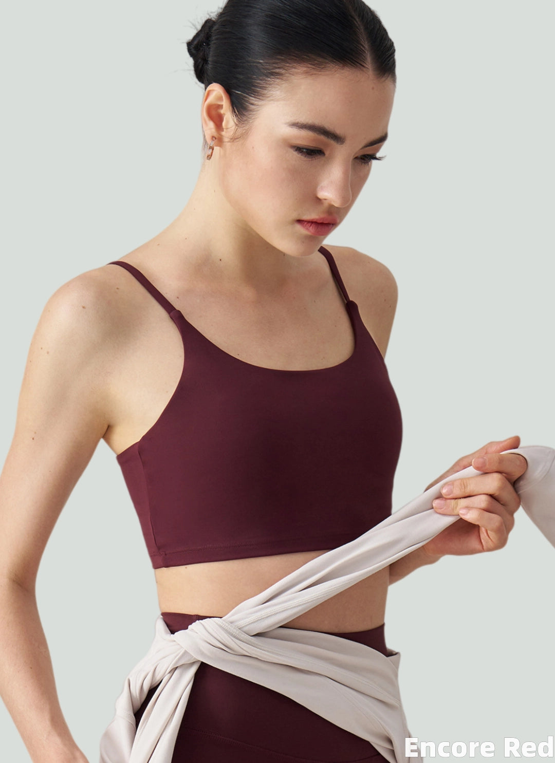 LuneFlow TCX42002 – Hauts de yoga sans couture en gros pour femmes – T-shirts de sport à manches longues respirants effet seconde peau pour le fitness et la course à pied