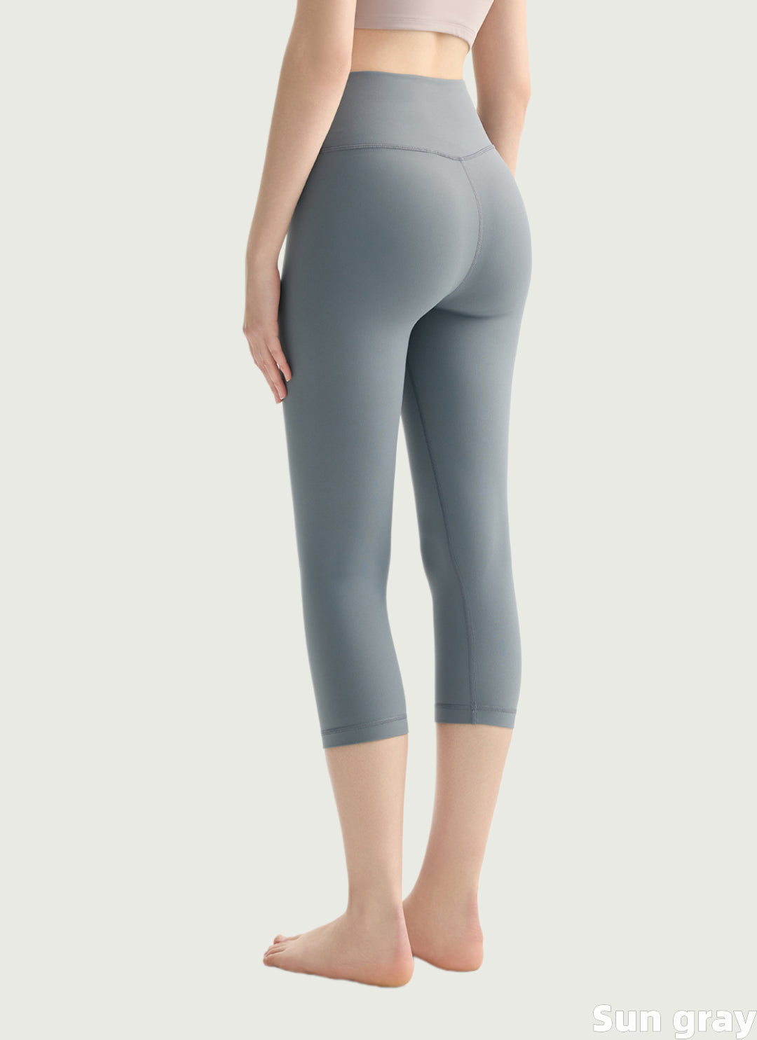 LuneFlow TCX42002 – Hauts de yoga sans couture en gros pour femmes – T-shirts de sport à manches longues respirants effet seconde peau pour le fitness et la course à pied