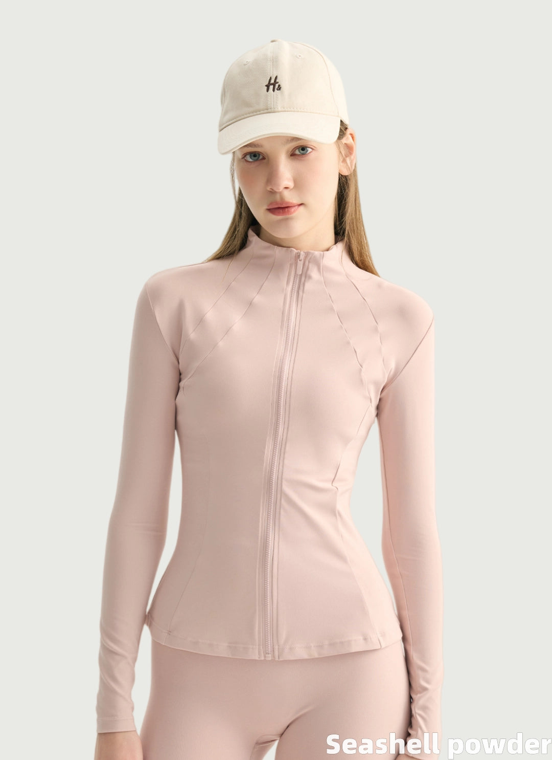 LuneFlow TCX42002 – Hauts de yoga sans couture en gros pour femmes – T-shirts de sport à manches longues respirants effet seconde peau pour le fitness et la course à pied