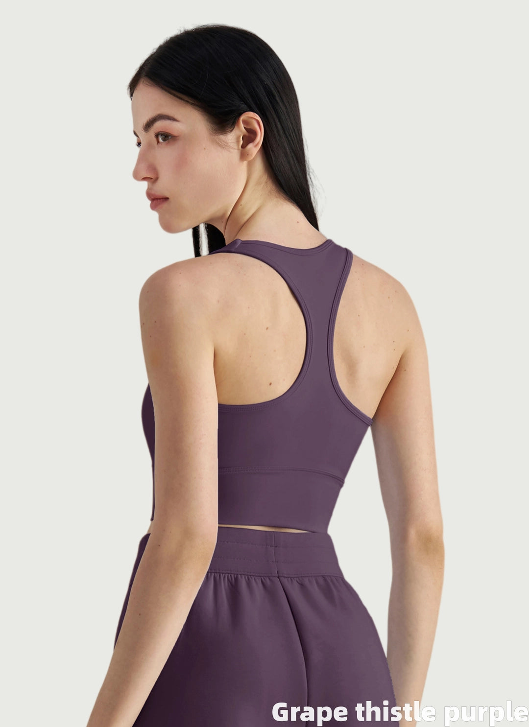 LuneFlow TCX42002 – Hauts de yoga sans couture en gros pour femmes – T-shirts de sport à manches longues respirants effet seconde peau pour le fitness et la course à pied