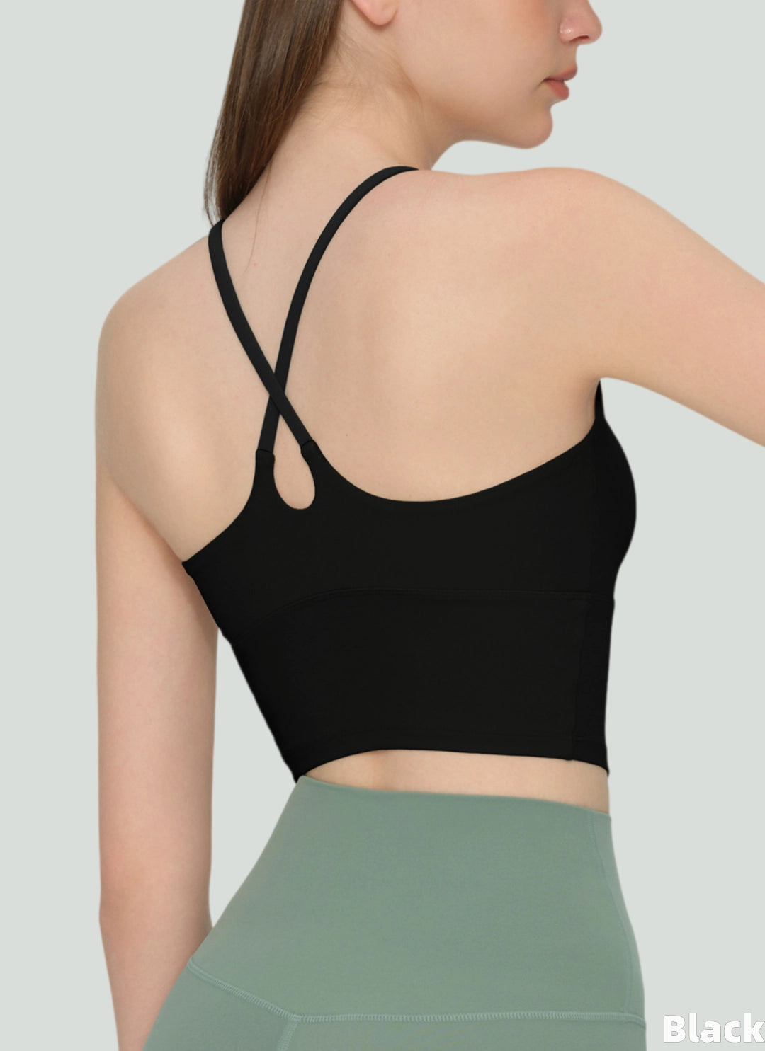 LuneFlow TCX42002 – Hauts de yoga sans couture en gros pour femmes – T-shirts de sport à manches longues respirants effet seconde peau pour le fitness et la course à pied