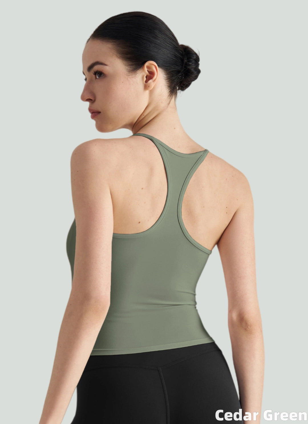 LuneFlow TCX42002 – Hauts de yoga sans couture en gros pour femmes – T-shirts de sport à manches longues respirants effet seconde peau pour le fitness et la course à pied